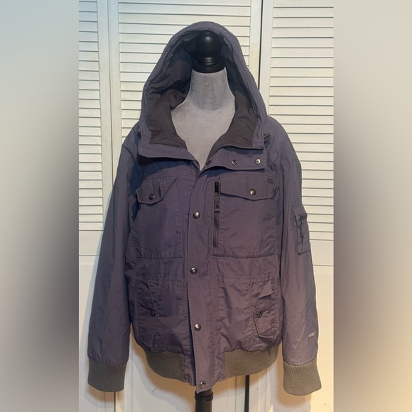 The North Face HyVent Bomber Goose Puffer Down Jacket Men’s Size X-Large Vintage - Picture 3 of 13